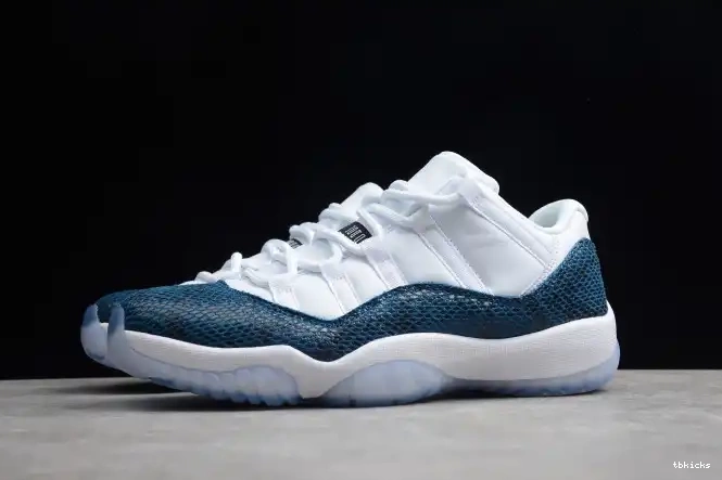 Reps TB 11 CD6846-102 Jordan Air Low Snakeskin Blue Navy 0519